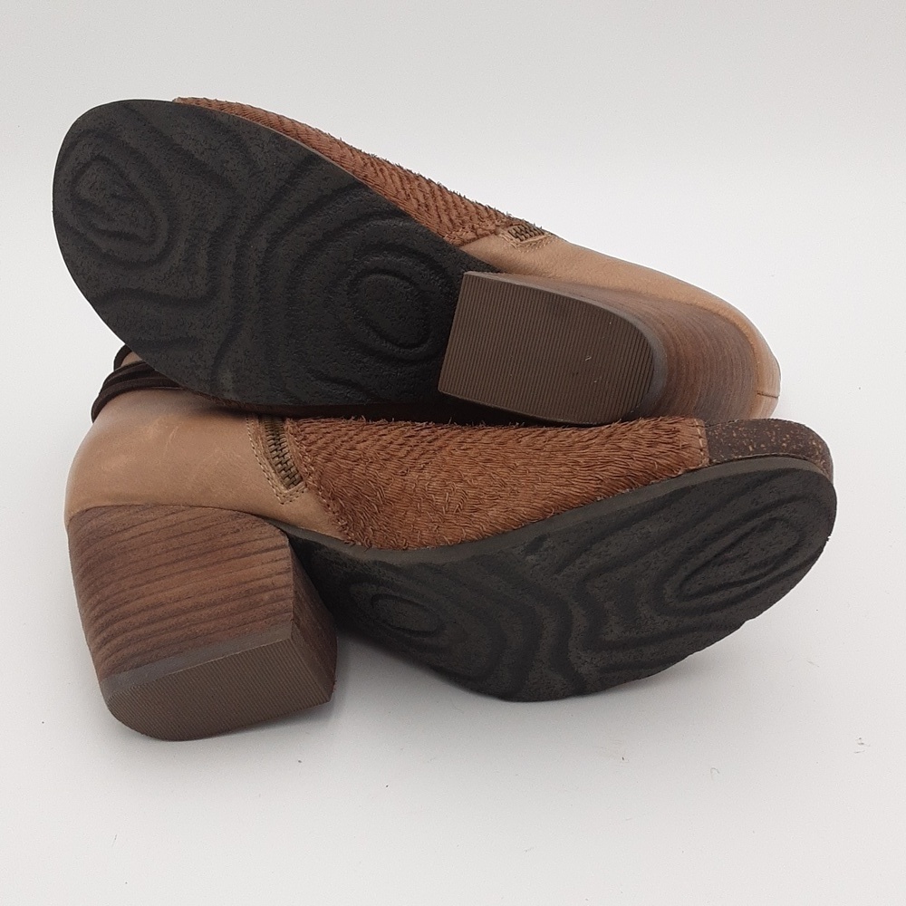 OTBT Women's Vagabond Open Toe
Booties Brown Ankle chunky Y2K festival women 8.5 - Picture 12 of 15